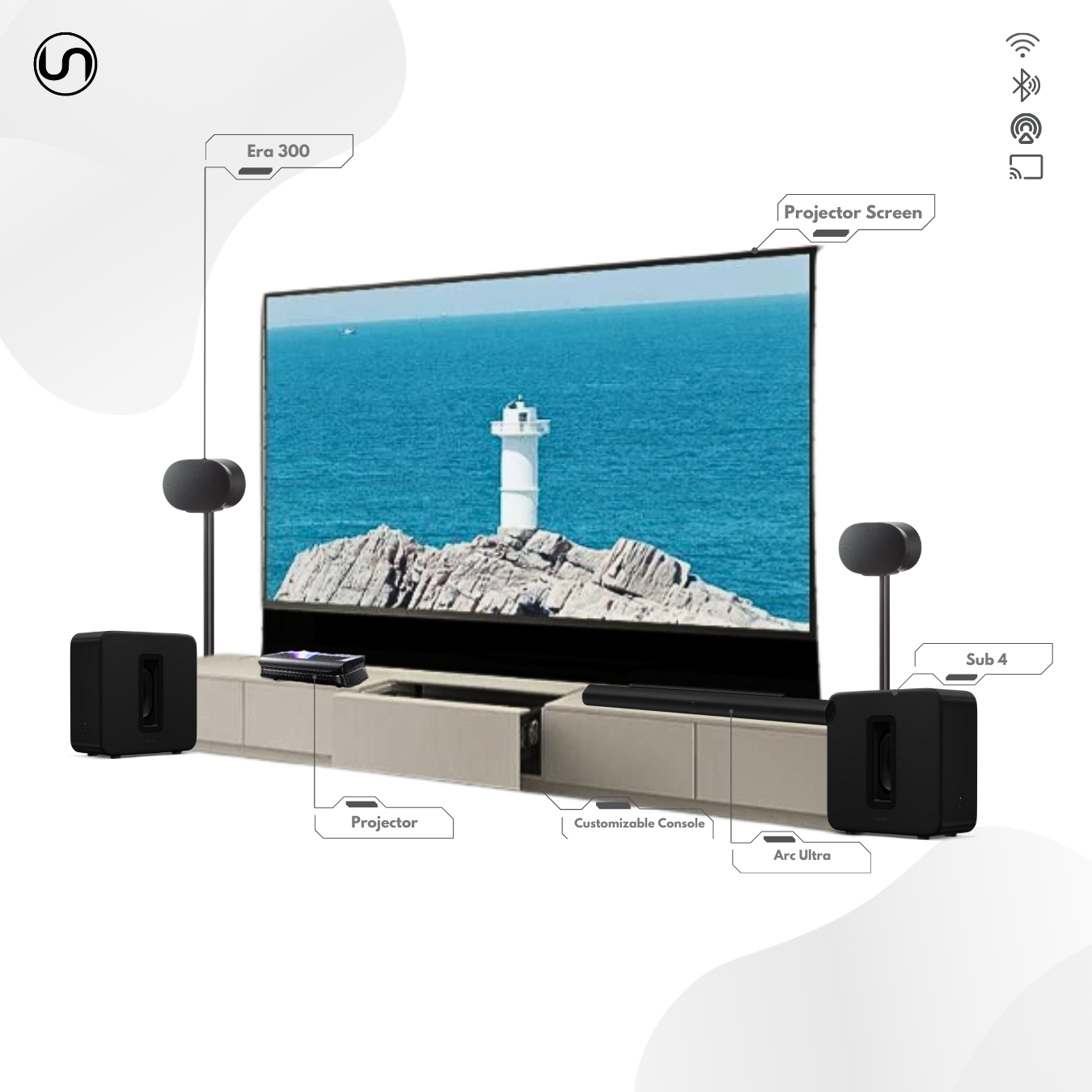 Ultimate Home Cinema in a Box (Black)