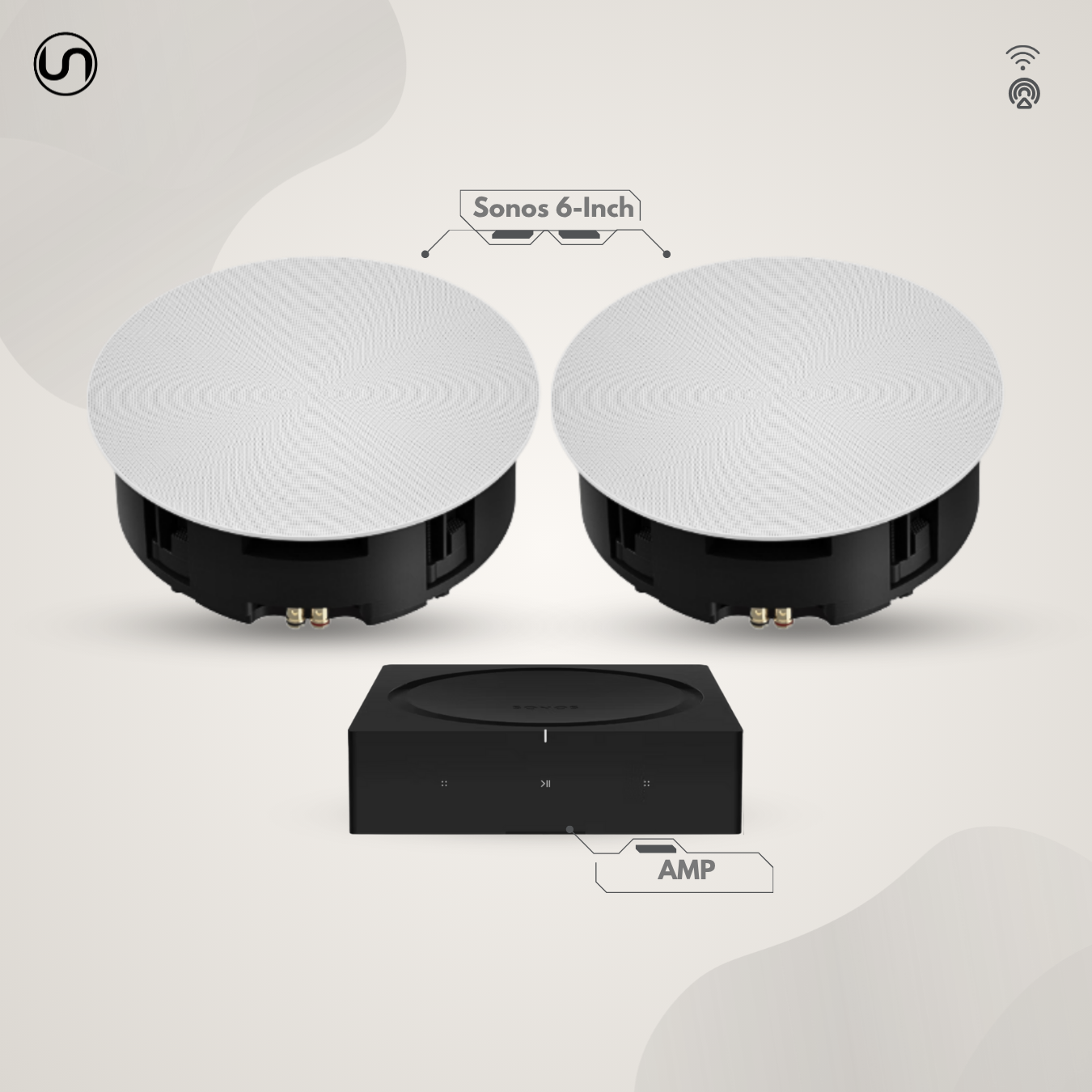 Ultra Premium In-Ceiling Speaker Set
