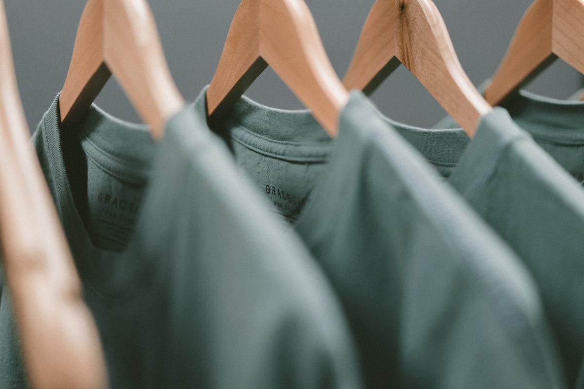 Heavyweight Cotton Tee, flat lay